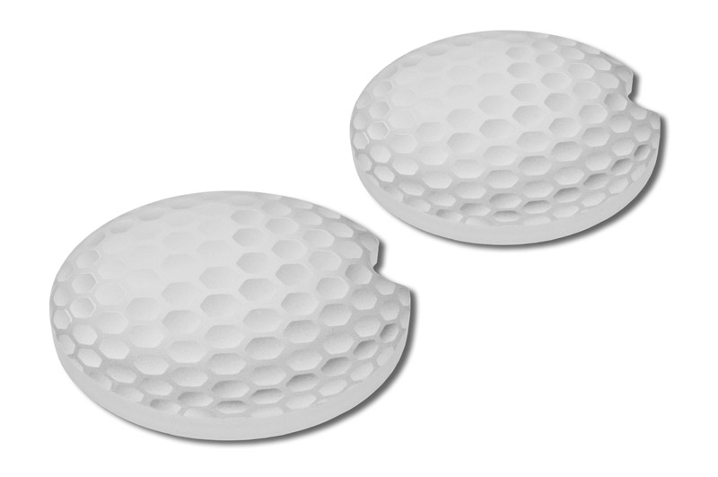 Golf ball Car Coaster | Elektroplate